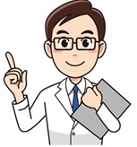 指を指す医師